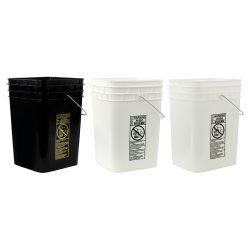 HDPE Square Buckets & Lids
