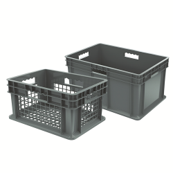 Akro-Mils® Straight Walled Containers