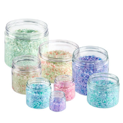 Clear PET Straight-Sided Jars