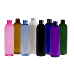 PET Color Cosmo Round Bottles