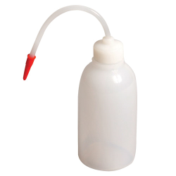 Wash Bottles with Flexible Delivery Tube